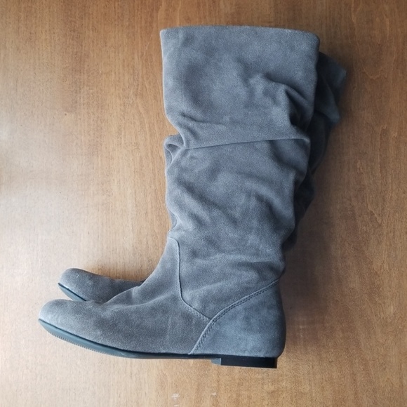 EUC Pesaro boots grey suede - Picture 5 of 8